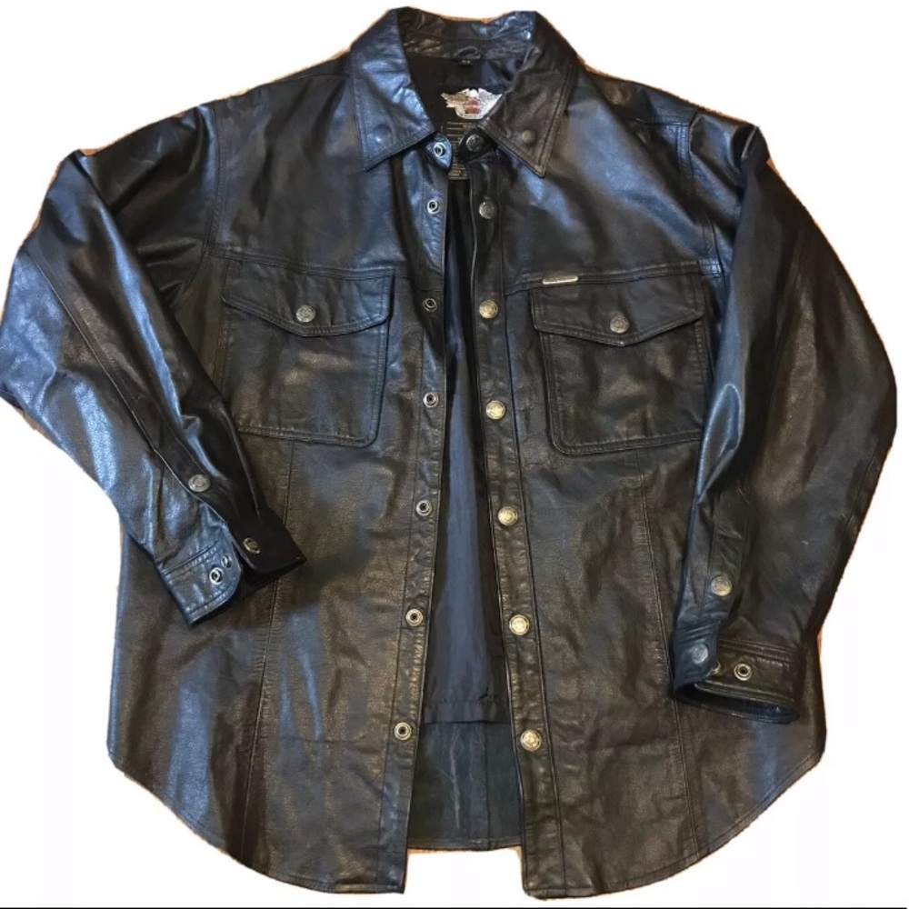 Harley-Davidson Leather Jacket Black men’s Medium